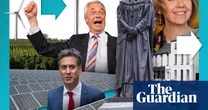 ‘An enormous scar’: the battle over solar farms and pylons as Reform UK takes aim at net zero
