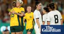 Michelle Heyman hits four as Matildas thrash Uzbekistan and book place at Paris Olympics