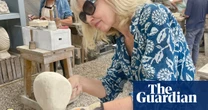 The perfect break for mother and son? Stone-carving and wood-turning in Sussex