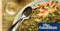 Sami Tamimi’s recipes for chermoula fish with olive salsa, and spicy, Palestinian-style potatoes