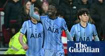 Spurs claim first league win in seven weeks as they battle past Brentford