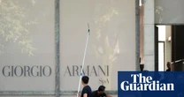 Crowds gather outside Giorgio Armani’s Milan HQ to pay respects before funeral