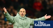 Liverpool might be ‘impossible to catch’ in title race, says Chelsea’s Enzo Maresca
