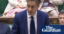 Ed Miliband says Tories are ‘anti-science’ for abandoning net zero consensus