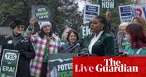 Democrats make last-minute push to add Equal Rights Amendment to US constitution – live