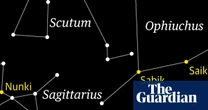 Starwatch: find a clear southern horizon to view moon’s Antares conjunction
