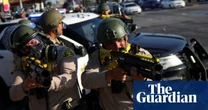 British photojournalist hit by non lethal rounds during Los Angeles protests