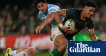 Sacha Feinberg-Mngomezulu leads South Africa to nine-try rout of Argentina