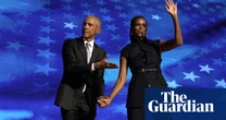 Obamas cast Kamala Harris as their heir and ‘flip script on Trump’, says ex-aide