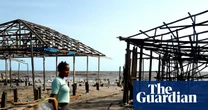 ‘The sea took everything away’: how Nigeria’s ‘Happy City’ is disappearing beneath the waves