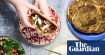 Midweek mashup: Alice Zaslavsky’s recipe for smashed green falafel flatbreads