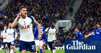 Van de Ven at the double as Tottenham cruise to victory against Everton