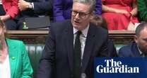 Starmer accuses Tories of ignoring international law on arms exports to Israel – video