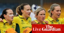 Australia v South Africa: Women’s Cricket World Cup – live