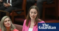 Australia’s youngest senator describes depression, ‘whack’ responses and a pet-related white lie in first speech