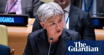 AI’s potential use in nuclear weapons ‘challenges future of humanity’, Penny Wong tells UN – video