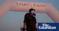 ‘I’ll run until there’s no sea left’: the gas-mask wearing ultramarathoner circling the Salton Sea