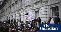 Farmers march into central London to protest against new inheritance tax – video