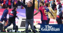 Hansi Flick says Barça ‘don’t feel like champions’ after chaotic clásico