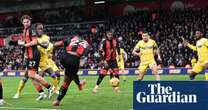 Antoine Semenyo denied as Bournemouth held by Crystal Palace