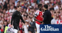 Arteta welcomes Eze but worried by ‘significant’ Saka injury and Ødegaard blow