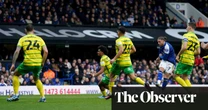 Wes Burns rescues Ipswich but Norwich grab point in fiery East Anglian derby