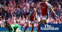 Arsenal WSL runners-up after resisting Manchester United fightback for 4-3 win