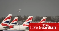 UK flight delays: disruption at airports in London area – live updates