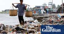 Indonesia fishing village flooded with tide of rubbish after heavy rains