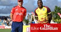 West Indies v England: second men’s T20 cricket international – live