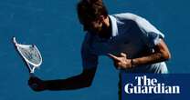 Australian Open: Rublev crashes out as Medvedev smashes camera but wins