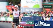Jay Vine’s solo attack wins Vuelta’s sixth stage as Vingegaard loses lead to Traeen