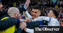 Championship: ruthless Leeds crush Cardiff 7-0 as Burnley lose ground at top