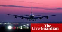 Transport secretary backs expansion of airports ahead of Gatwick decision; Heathrow posts record passenger numbers – business live