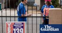 ‘If Harris wins, it’s because of abortion’: election tests fallout from Roe reversal