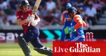 England v India: second women’s T20 cricket international – live