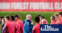 Badge of honour: Sean Dyche has Forest history but focuses on urgent task at hand