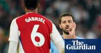 Bernardo Silva takes Arsenal trophy swipe as he criticises opponents' defensive tactics – video