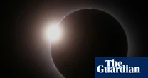 Rare total eclipse of the sun darkens Mexico's skies – video