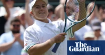 Sonay Kartal reaches Wimbledon fourth round for first time after sweeping past Parry