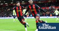 Semenyo rounds off first-half barrage as Bournemouth sink shaky Southampton