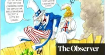 Chris Riddell on Britain and the US hiding from the reality of Gaza – cartoon