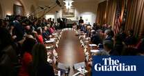 Trump’s first full cabinet meeting celebrates government-shrinking effort led by Musk