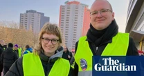 ‘Two worlds colliding’: Berlin transport workers and climate activists unite over rights