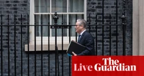 Starmer’s leadership under further pressure after defence ministers quit – UK politics live