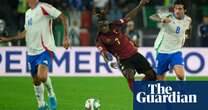 Nations League: Italy squander two-goal lead against Belgium after Pellegrini red