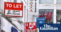 As much as £5bn needed to revive UK’s struggling high streets, study finds