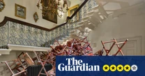 Phyllida Barlow: Disruptor review – sexy latex and gobs of gum as a stately home gets trashed