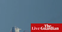 Oil price rises back over $100 a barrel after Trump announces naval blockade of strait of Hormuz – business live