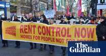 Hundreds gather in London to protest against capital’s ‘soaring’ rents